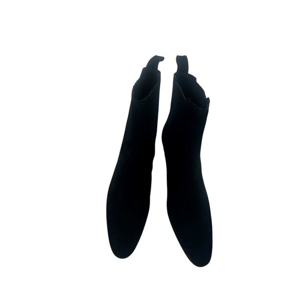 J. Crew Piper Ankle Classic Western Boots Pull-on in Suede Black Size 8 NWT - Picture 10 of 11